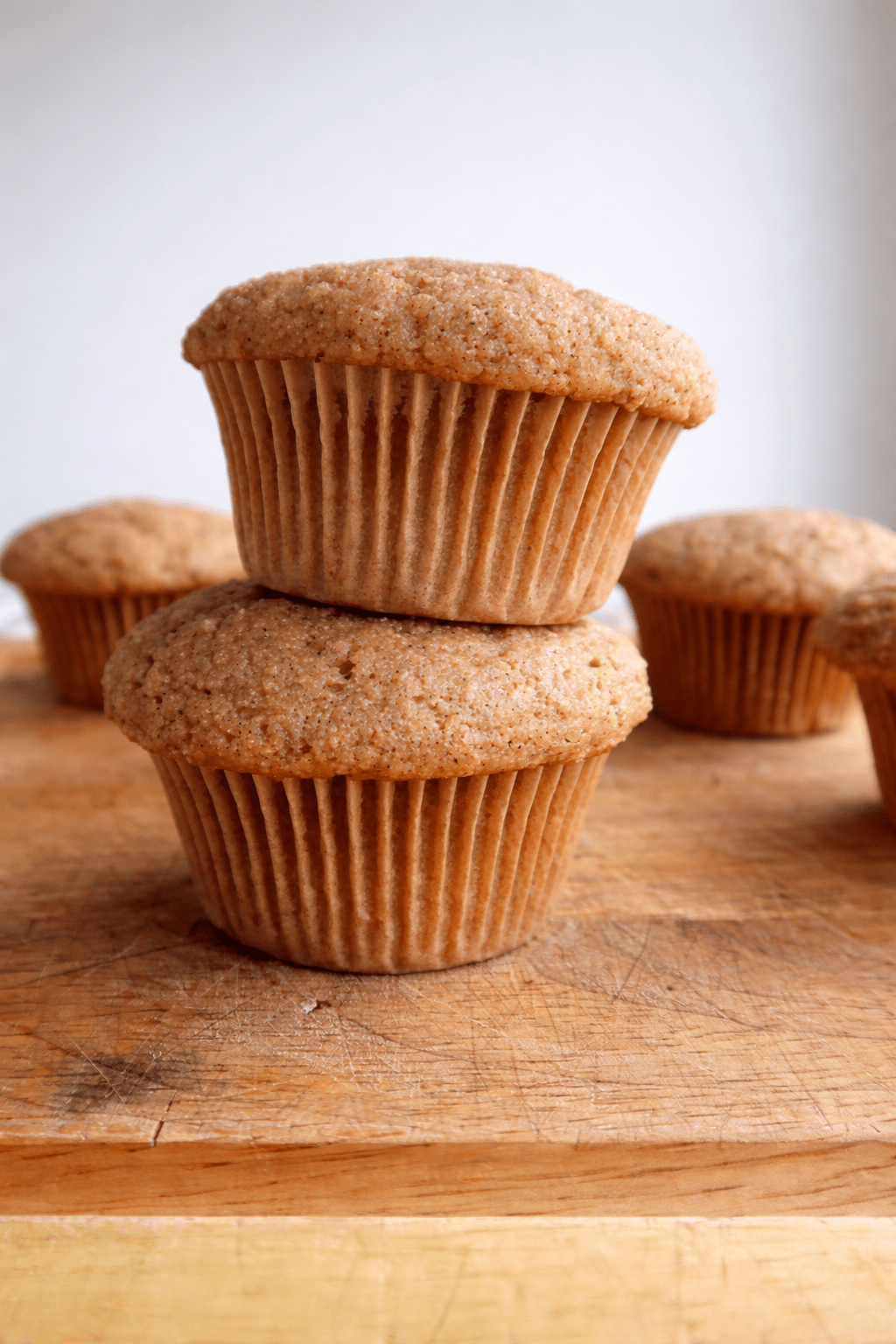 Cinnamon Sugar Sourdough Muffins (Fresh-Milled, Freezer-Friendly)