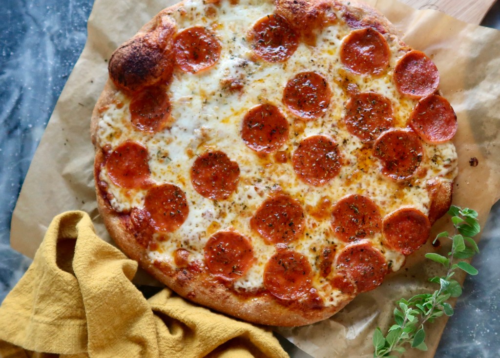 Easy 100% Spelt Overnight Pizza Dough (Healthy, Whole-Grain Crust&nbsp;Recipe)