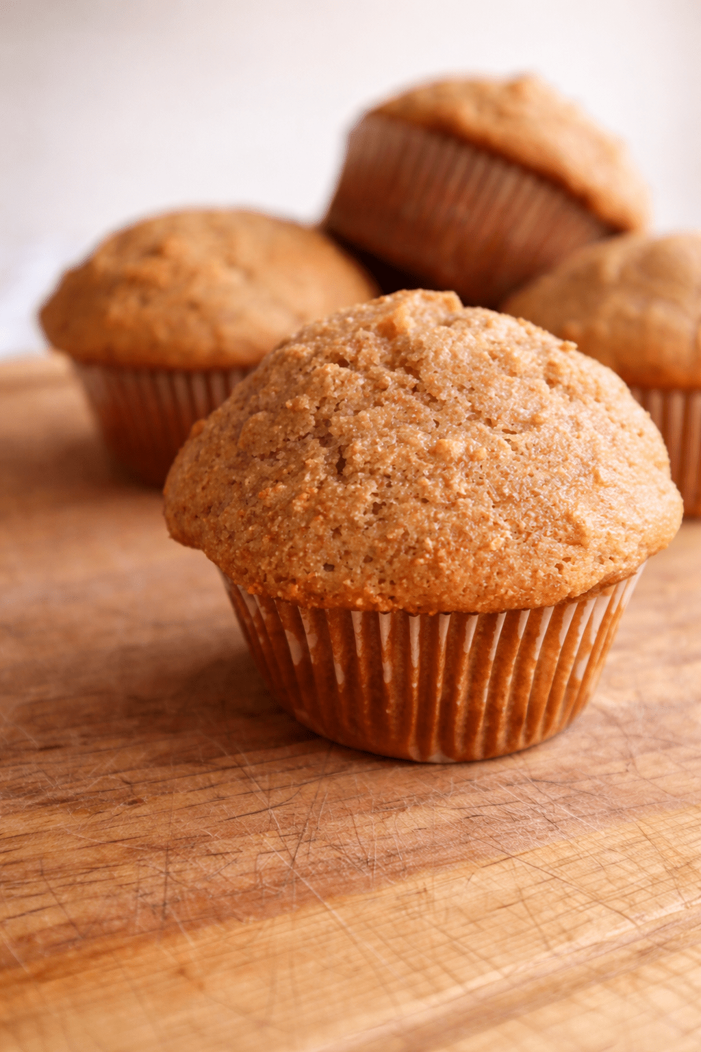100% Spelt, Honey-Sweetened&nbsp;Muffins