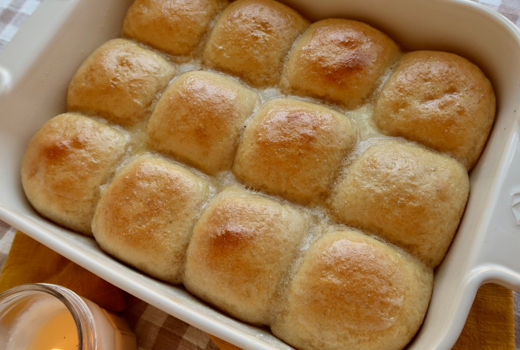 Bakery-Style Fresh-Milled Yeast Rolls (Soft, Fluffy, From Scratch)