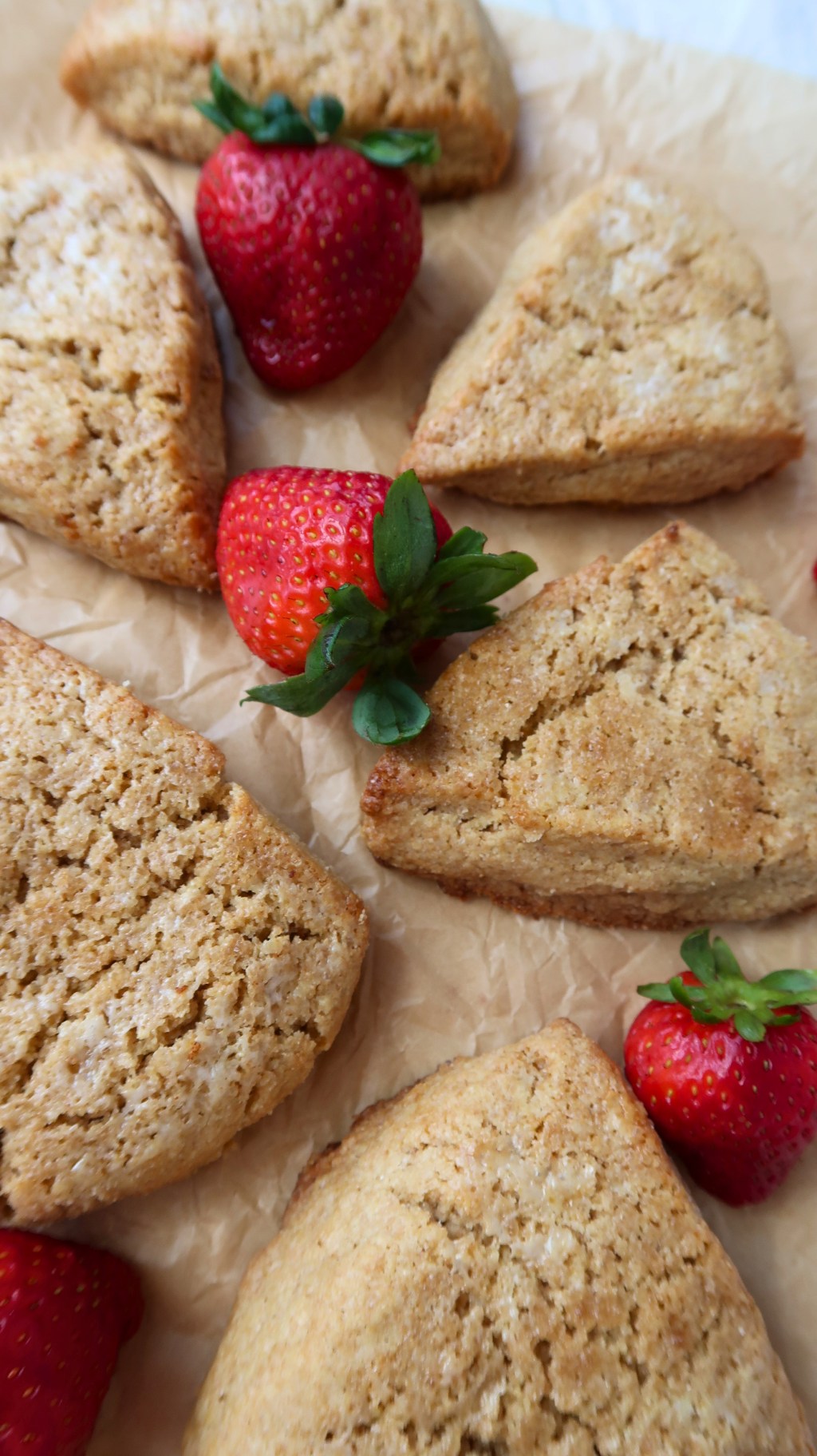 Fresh-Milled Einkorn Cream&nbsp;Scones